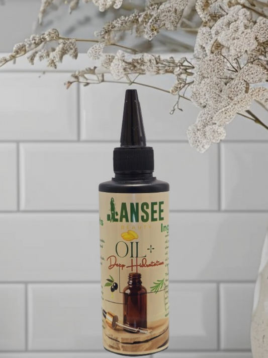 LANSEE Beauty Hair Oil – Clean beauty formula for soft, smooth and manageable hair.