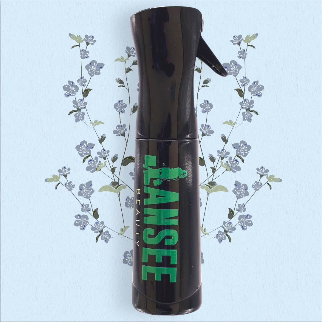 LANSEE Beauty – Continuous Mist Spray Bottle
Hydration Tool for Natural & Textured Hair