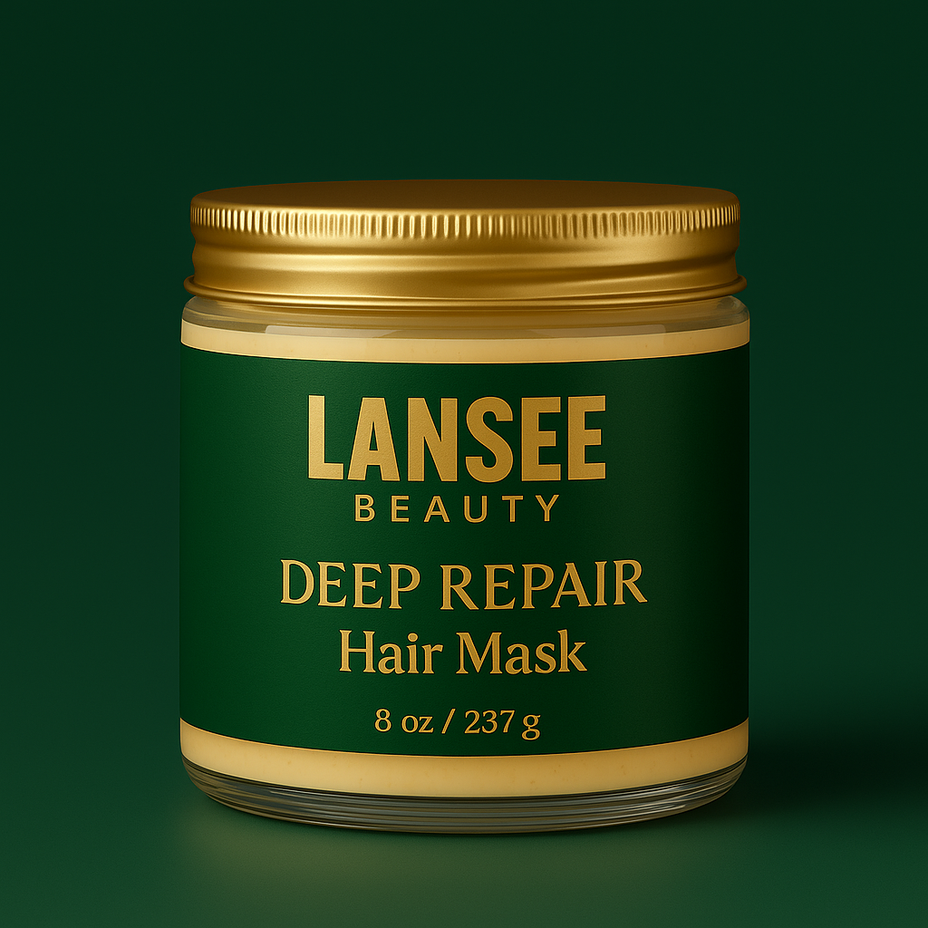 LANSEE Beauty Deep Repair Hair Mask – Rich botanical mask for softness and shine.