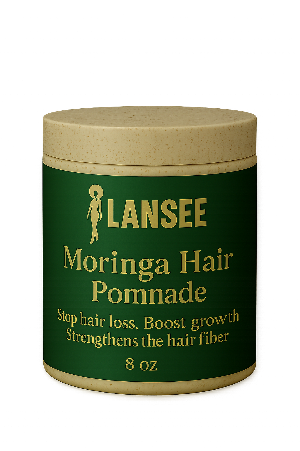 LANSEE Beauty – Nourishing Botanical Hair Pomade (8 oz)
Moringa • Natural Butters • Shine & Softness