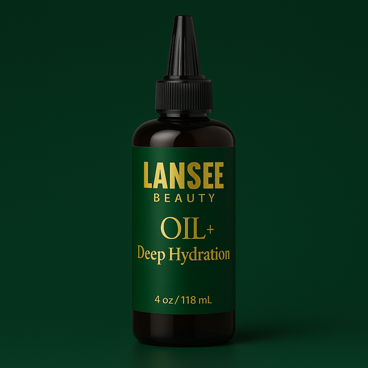 LANSEE Beauty Deep Hydration Oil – Lightweight botanical hair oil for hydration and shine.
