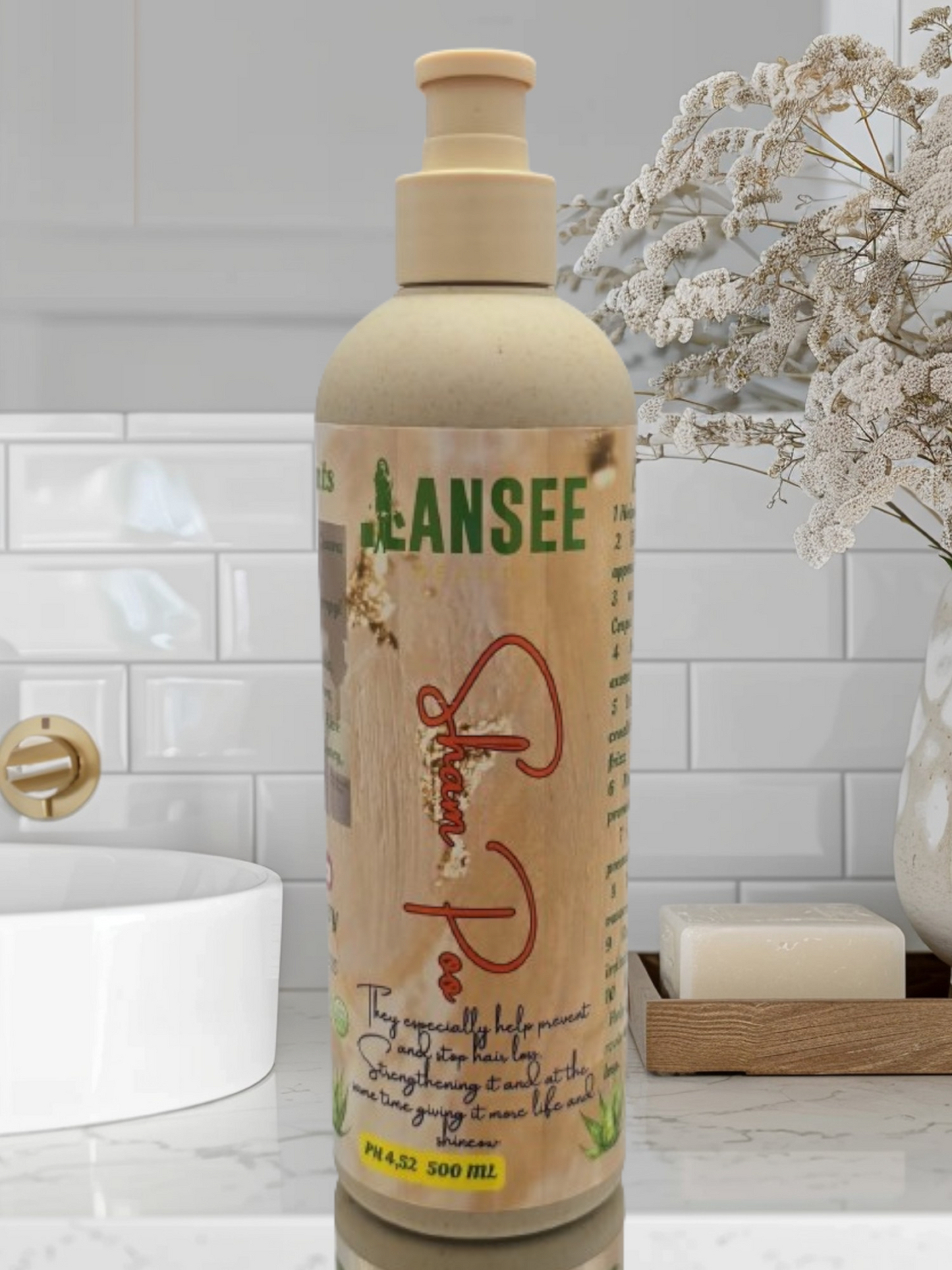 LANSEE BEAUTY – Herbal Shampoo Strengthening